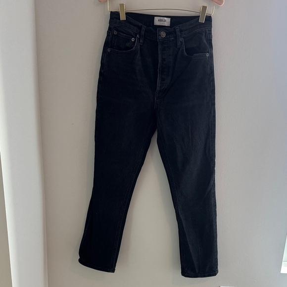 AGOLDE Riley High-Rise Straight  Women's Jeans - Picture 5 of 6